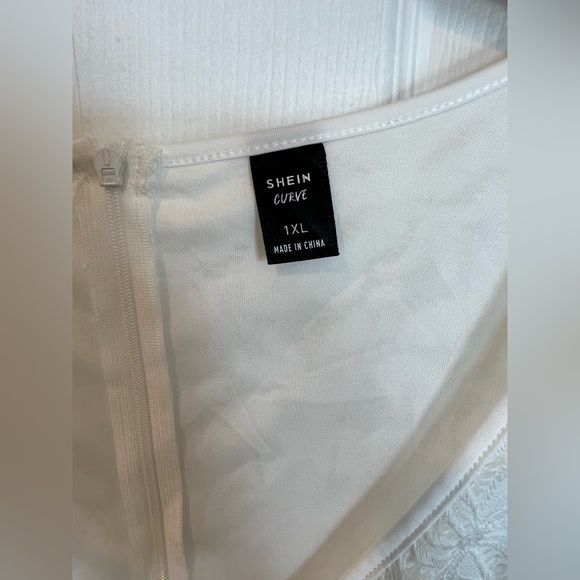 SHEIN White Lace Dress - Picture 7 of 8